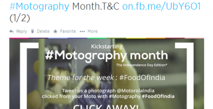 #Motography Contest