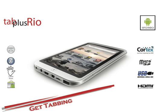 Digital Waves Bangalore introduces TabPlus Rio Android Tablet at Rs.11,990
