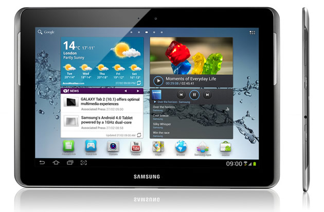 Samsung introduces the Galaxy Tab 2 (10.1-inch) Android ICS tablet