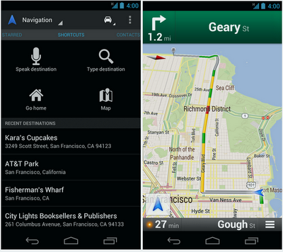 Google Maps 6.5 for Android adds new navigation menu, public transit options and more