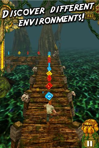 Temple Run for Android update fixes crash issues, adds support for devices