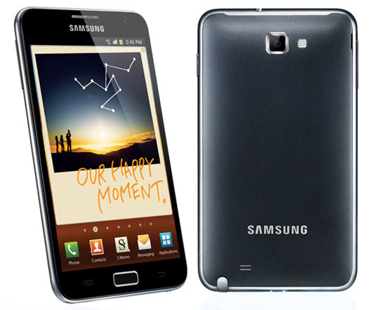Android ICS for Samsung Galaxy Note to arrive in Q2, adds “Premium Suite” of apps