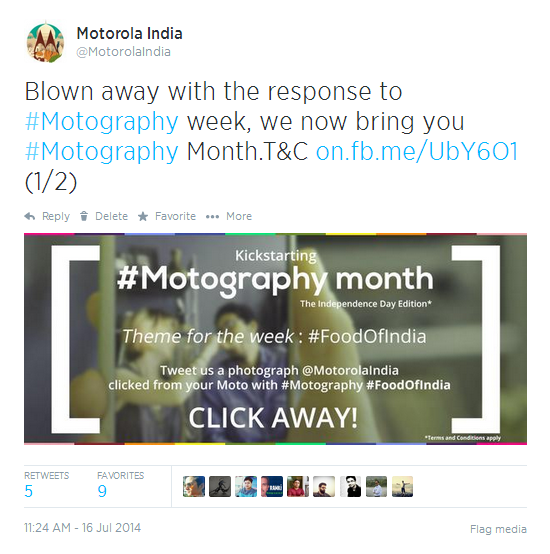 #Motography Contest